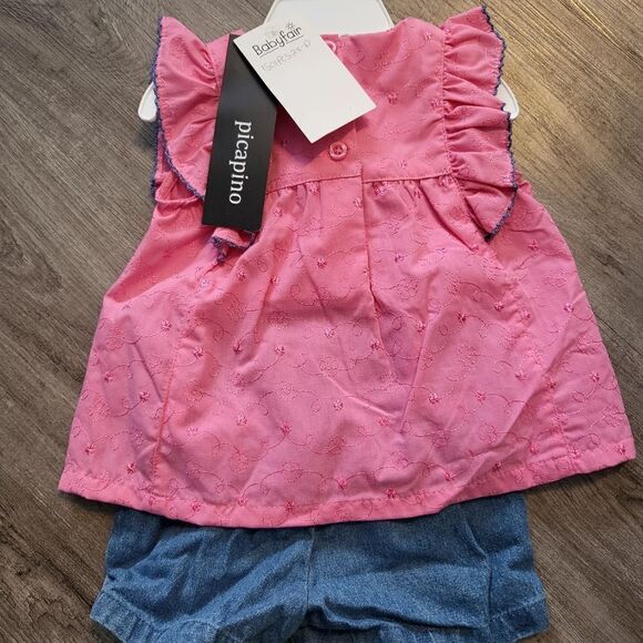 Picapino baby dress 2 piece set 18 M - Picture 2 of 5